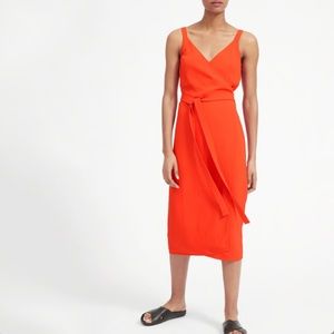 Everlane Japanese Go Weave Wrap Dress, size 00